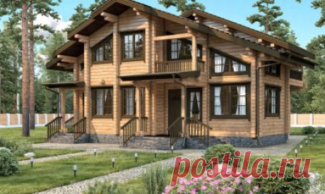Проекты домов из клееного бруса от компании «Вятский Терем» - Компания «Вятский Терем»