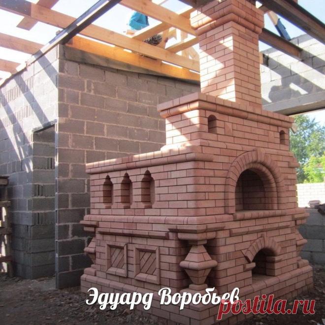 Для гурманов < Печной экзотики >Вот такую красоту создает Эдуард Воробьев! 

