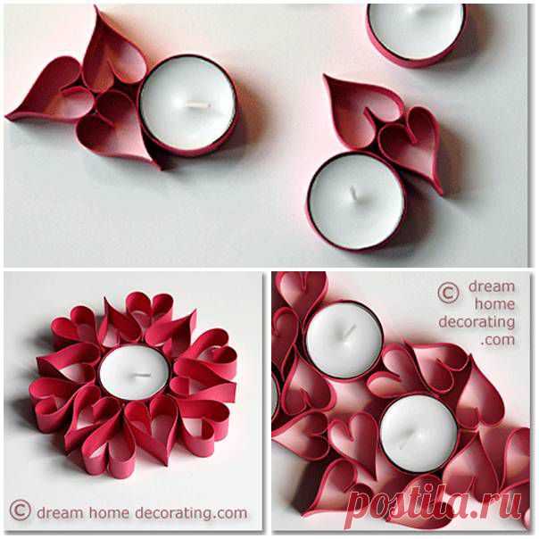 DIY Paper Heart Table Decorations | UsefulDIY.com