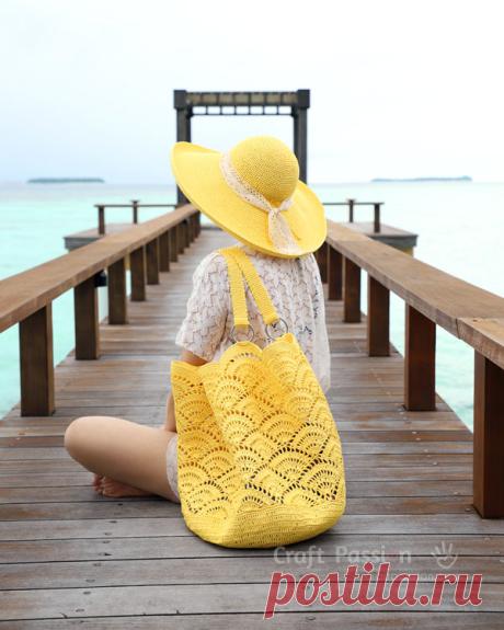 Beach Tote Crochet Pattern • Free Crochet Patterns | Craft Passion