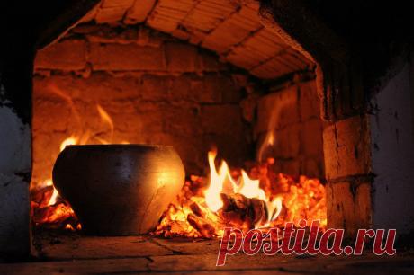 Каша в русской печи: пшенная, перловая, гречневая, гурьевская