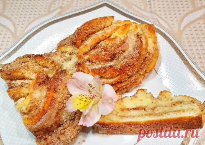 (13) Творожная плетенка с корицей и орехами. Быстро и вкусно! - пошаговый рецепт с фото. Автор рецепта Станиславна . - Cookpad