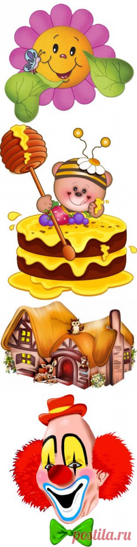 красочные иллюстрированные персонажи - 852