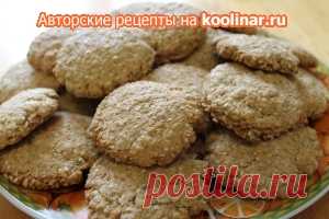 Овсяное печенье с кокосовой стружкой и кунжутом рецепт с фотографиями