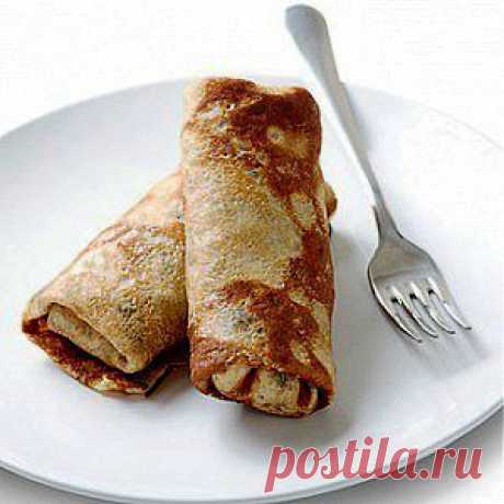 Блины с селедкой