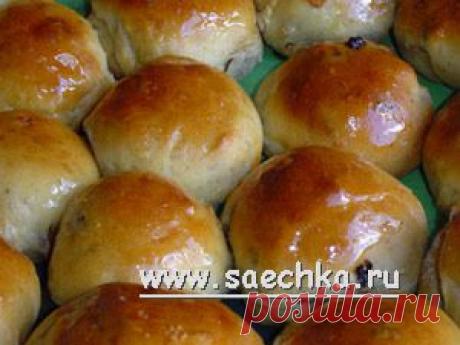 Булочки пасхальные | рецепты на Saechka.Ru