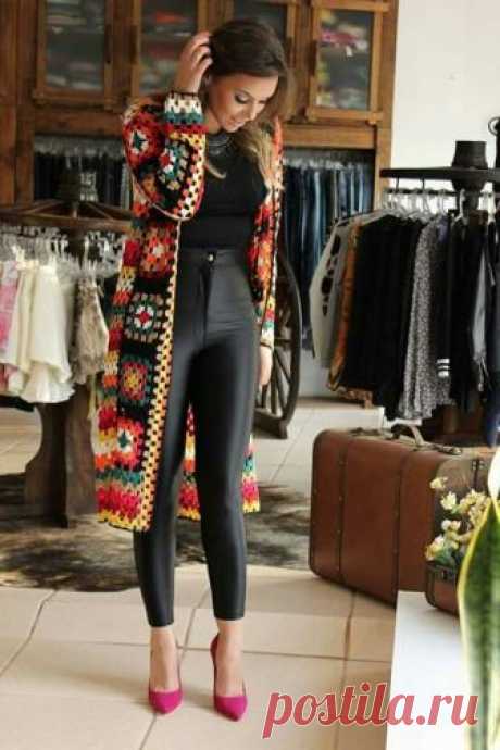 Granny Squares Cardigan Pattern (Done) | Beautiful Crochet Stuff