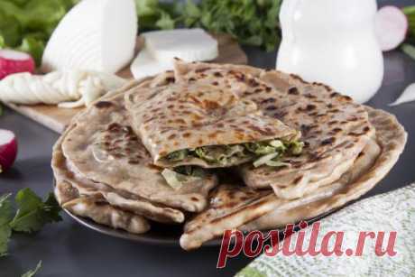 Кутабы с зеленью из цельнозерновой муки | ВкусВилл: Москва и область