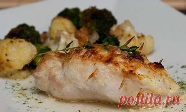 Лучшие кулинарные рецепты: Фаршированные куриные грудки