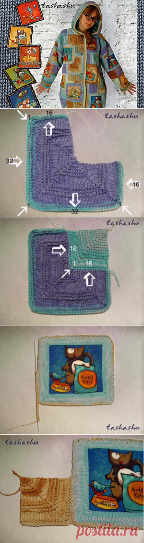 МК Вязаная курточка вместо шубки? Почему бы и нет! - Ярмарка Мастеров - ручная работа, handmade