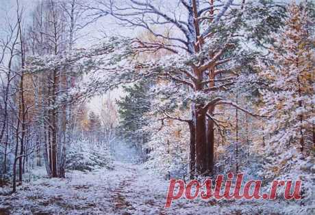 зима
