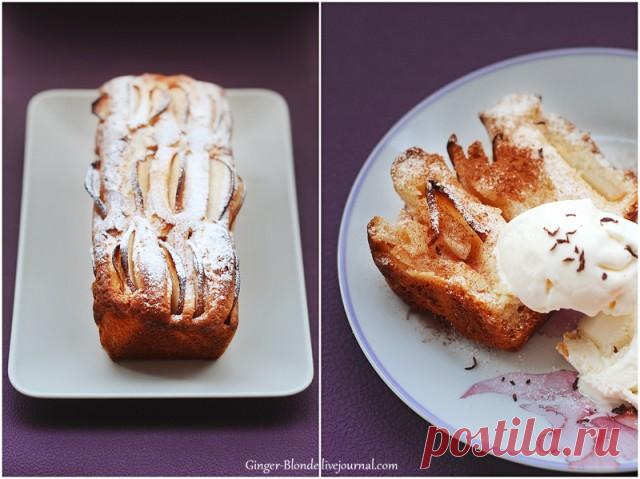 Грушево-творожный кекс - Ginger&Blonde