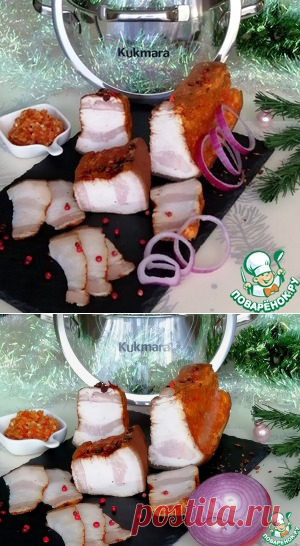 Сало солёное горячим способом – кулинарный рецепт