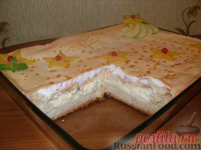 Королевский пирог (с яблоками и творогом). Мастер-класс.