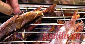 Рыба горячего копчения. Самый вкусный рецепт приготовления - видео онлайн | FishingSib Видео: Рыба горячего копчения. Самый вкусный рецепт приготовления -  бесплатно. Рубрика: Приготовление рыбы. Добавлено пользователем ykovenko40 в 2019 году. Рыба горячего копчения. Самый вкусный рецепт приготовления! Я расскажу как приготовить самому рыбу горячего копчения , самый