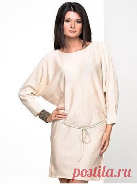 Кройка и Шитье - простые идеи и выкройки
Простой крой. Такое платье крывает проблемы в фигуре