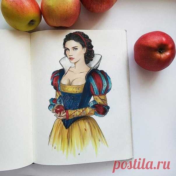 Сказочная красота обновленных образов знаменитых принцесс