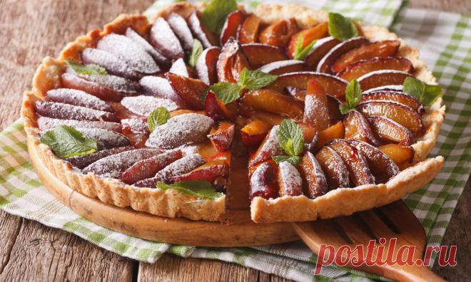 Открытый пирог из с яблоками от Шефмаркет