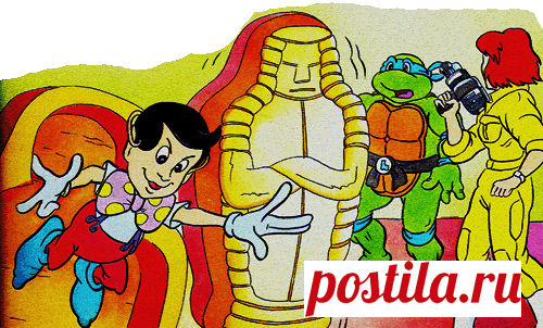 НЕОБЫКНОВЕННЫЕ ЧЕРЕПАШКИ - ЛЮБИТЕЛЬ ДРЕВНОСТЕЙ