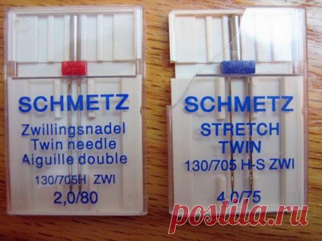 ЗАЧЕМ нужна двойная игла для швейной машины Мастер-класс - Рукоделие