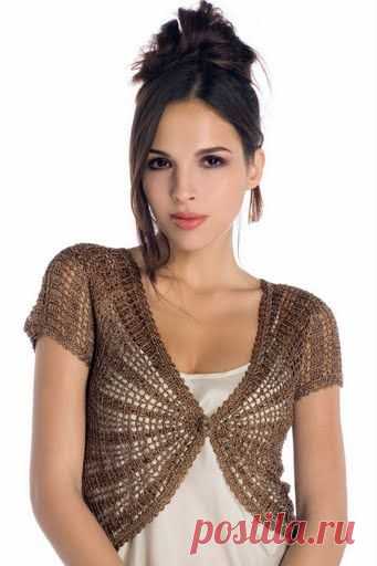 Летняя блуза — асимметрия всегда эффектна! — Рукоделие