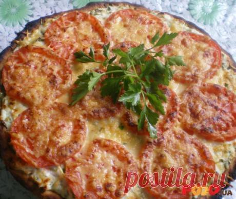 Творожно-сырный пирог с помидорами - Кулинарные рецепты на Food.ua