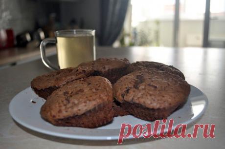 Шоколадные маффины на завтрак!!! | Любимые рецепты