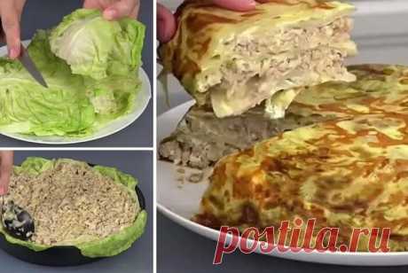 Вкуснее и проще голубцов. Причем в 10 раз. Капустная слоенка | Кулинарный техникум | Яндекс Дзен