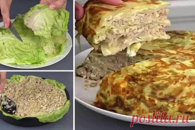 Вкуснее и проще голубцов. Причем в 10 раз. Капустная слоенка | Кулинарный техникум | Яндекс Дзен