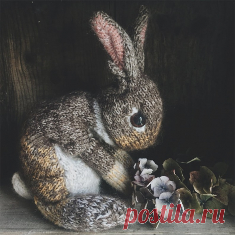 KNITTING PATTERN Wild Rabbit | Etsy