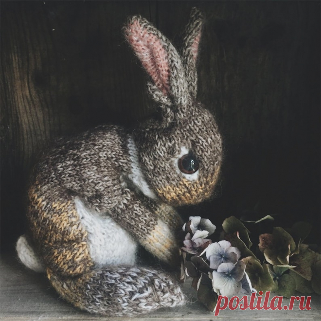 KNITTING PATTERN Wild Rabbit | Etsy