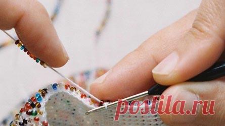 Урок: Начальный курс вязания бисером от Самохваловой А.Р.