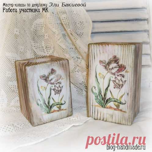 Вживление распечатки декупаж - мастер класс как приклеить картинку