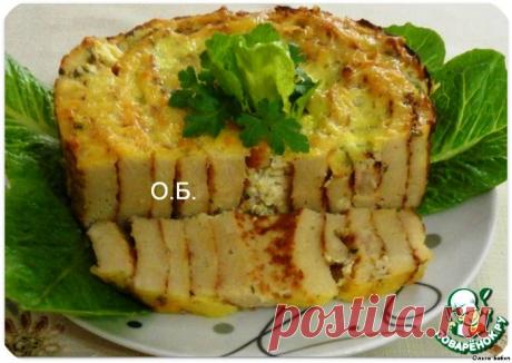 Закусочный торт "Мясной лабиринт"