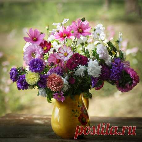 Ещё не Осень, чтоб грустить...
                                       У нас в запасе капля Лета..!