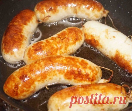 Колбаски свино-куриные