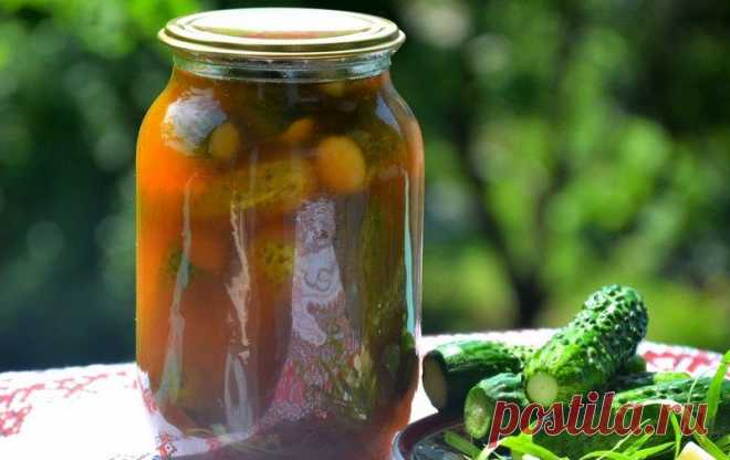 Маринованные огурцы с кетчупом чили. Хрустящее лакомство на всю зиму - На Кухне