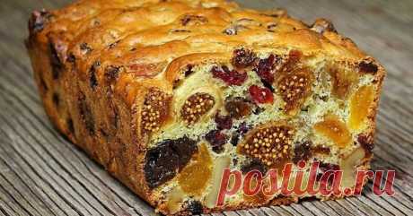 Быстро и вкусно! Невероятно Полезный Кекс из Сухофруктов!