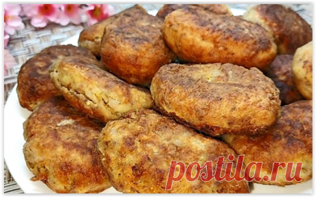 Вкусные диетические котлеты из картошки и гречки - по вкусу не отличишь от мясных!