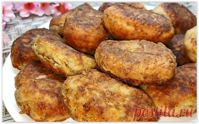 Вкусные диетические котлеты из картошки и гречки - по вкусу не отличишь от мясных!