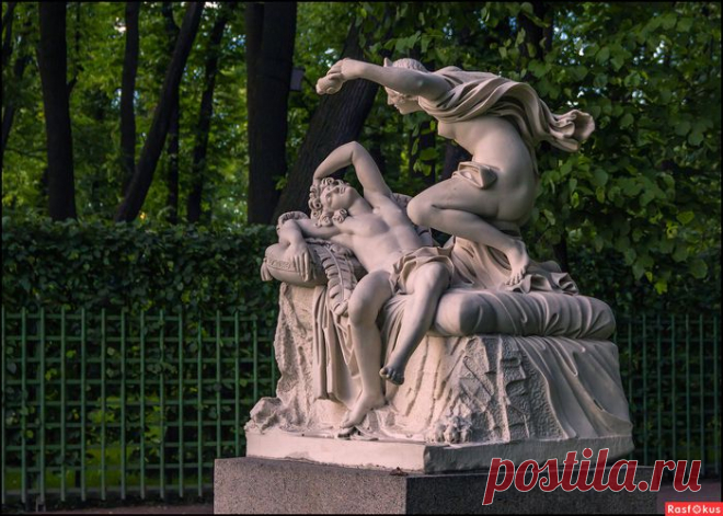 Амур и Психея.Статуя Летнего сада