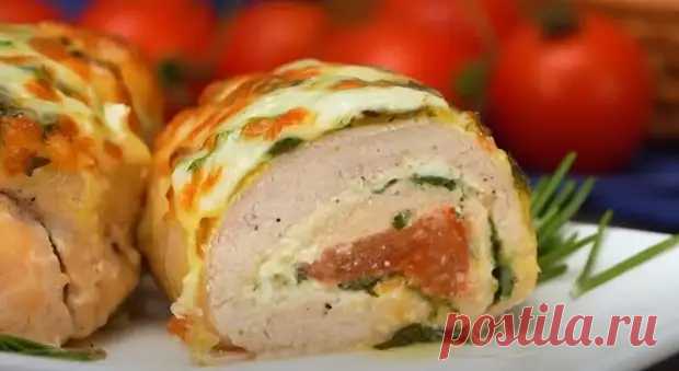 Знаменитые рулеты из курицы. Муж на ужин просит только их: сытное и вкусное блюдо - Совет по дому - 19 сентября - 43230949198 - Медиаплатформа МирТесен