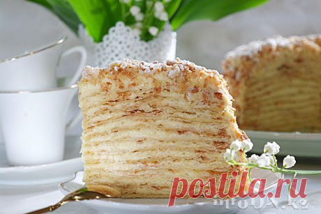 Торт Наполеон самый вкусный + новый сайт &quot;ПИРОГИ&quot;. Отличные рецепты!!!