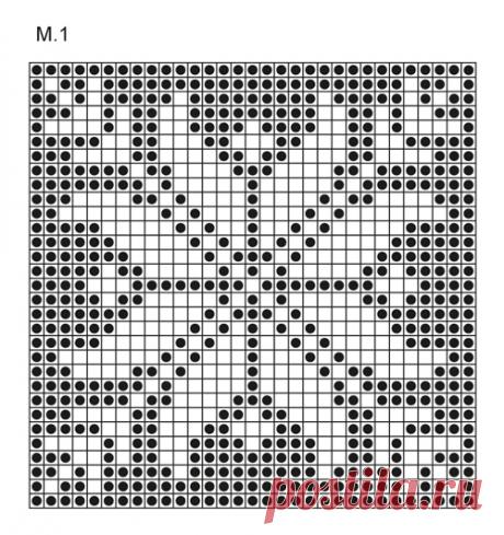 СХЕМЫ НОРВЕЖСКИХ СНЕЖИНОК.