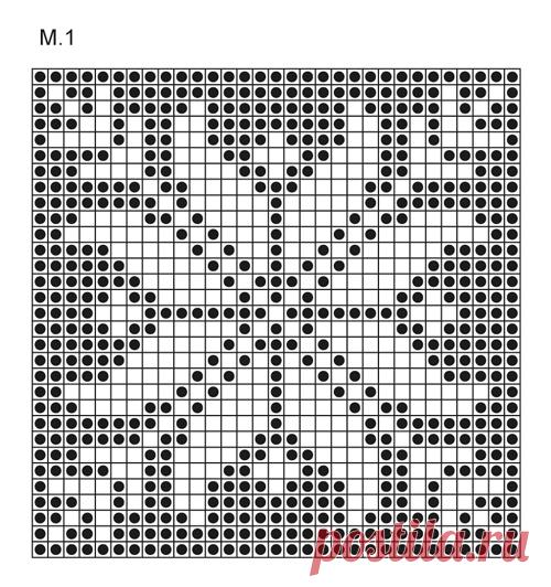 СХЕМЫ НОРВЕЖСКИХ СНЕЖИНОК.
