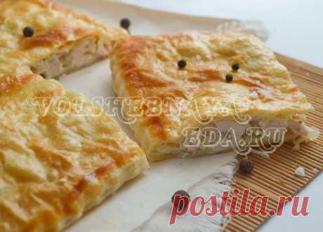 Пирог с курицей.
