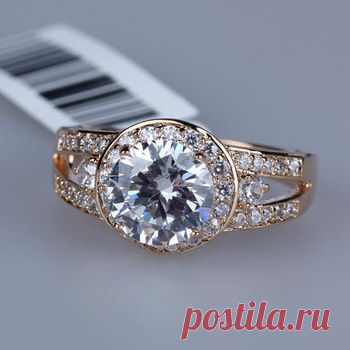 классический 18k роуз позолоченные стразами шипованных палец кольца для женщин 0039 подарок, принадлежащий категории Кольца и относящийся к Ювелирные изделия на сайте AliExpress.com | Alibaba Group