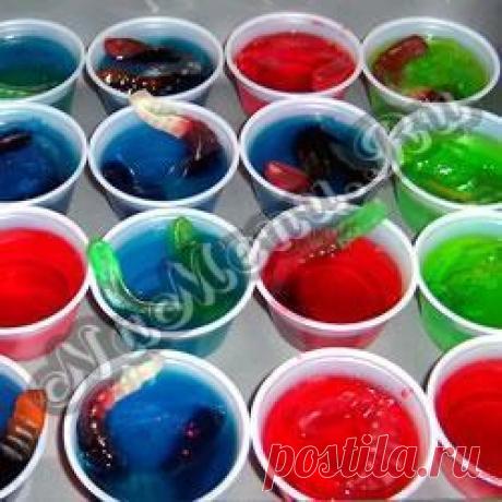 Водка в желе - необычный десерт на праздник