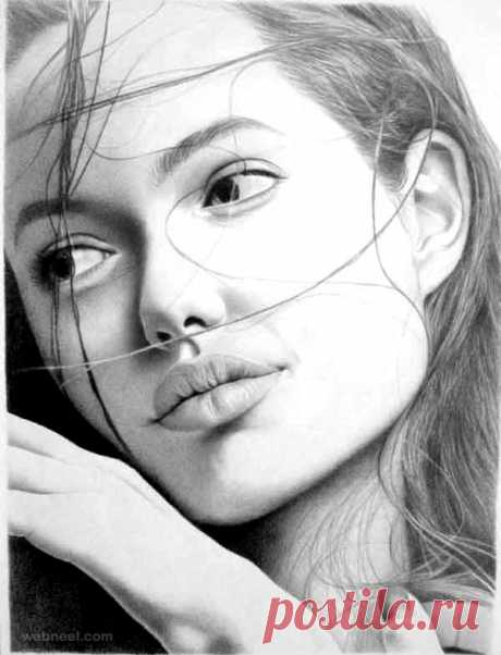 40 Beautiful and Realistic Portrait Drawings for your inspiration