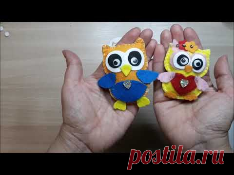 МК Игрушки из фетра 